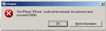 iPhone 1604 Error Fix Information & Resources To Fix Common Computer ...