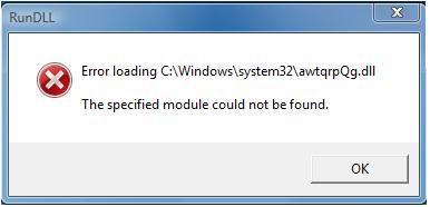 fix rundll error windows 10